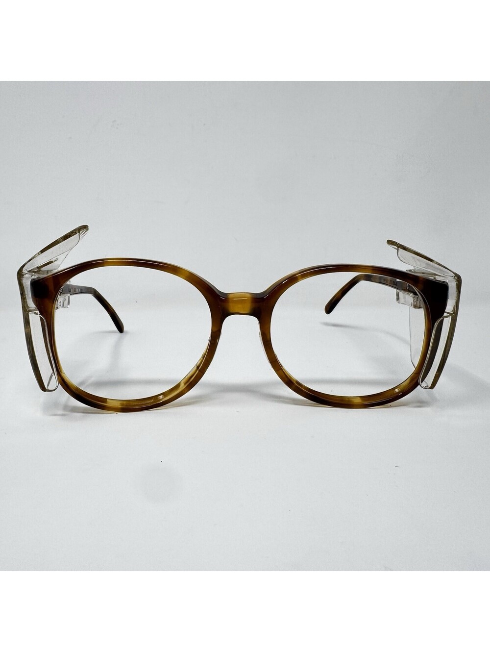 Vintage Liberty Optical LO13SP Brown Tortoise Safety Glasses 57-18-145 NOS USA